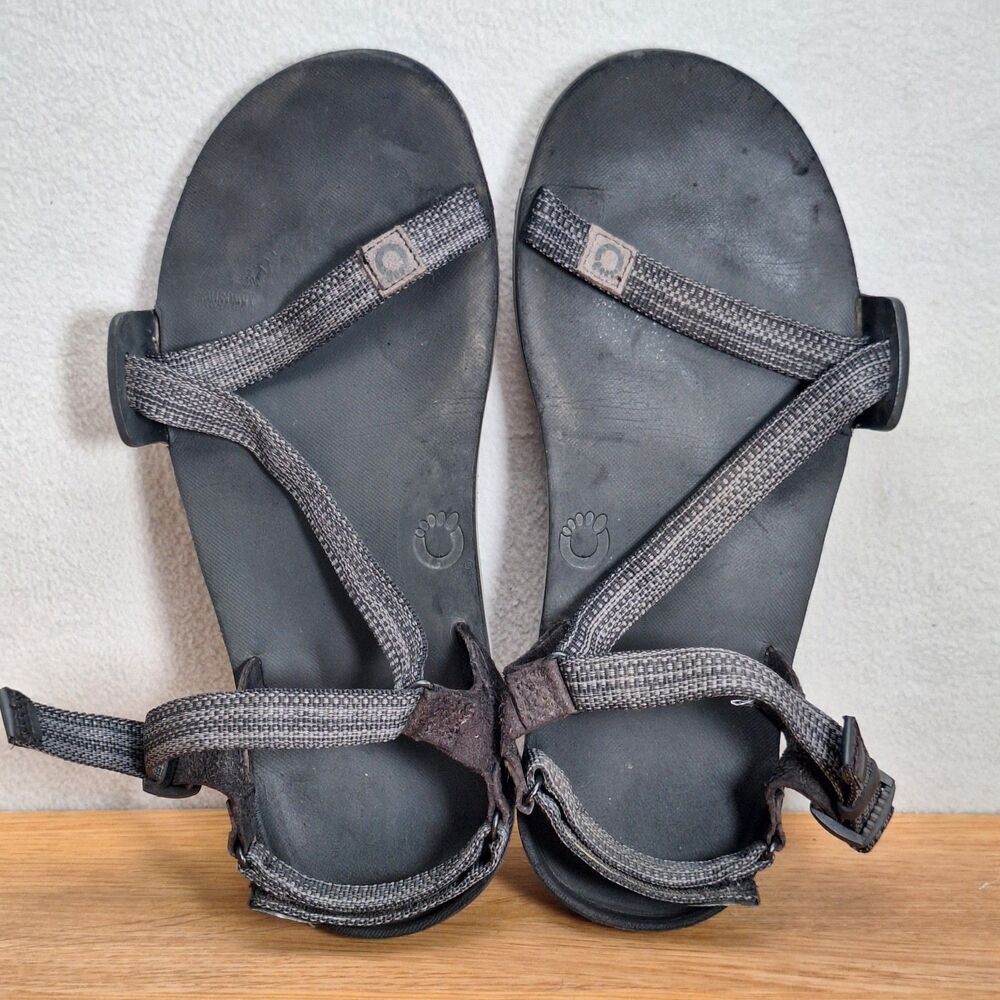 Xero Shoes Z-Trail Women's 9 Sport Sandals Black Barefoot Zero Drop Vegan